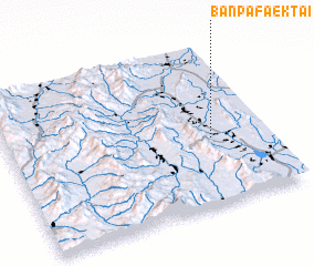 3d view of Ban Pa Faek Tai