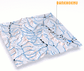 3d view of Ban Khok Mu