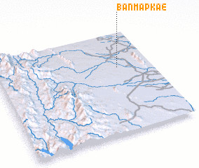 3d view of Ban Map Kae