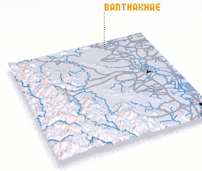 3d view of Ban Tha Khae