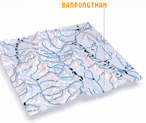 3d view of Ban Pong Tham