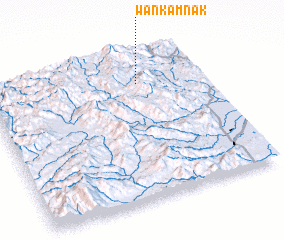 3d view of Wān Kamnak