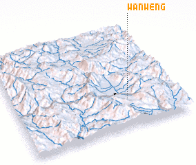 3d view of Wān Wēng