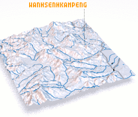 3d view of Wān Hsenhkampeng