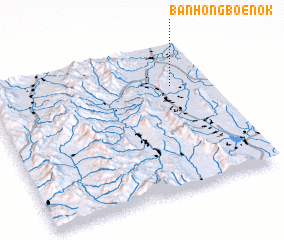 3d view of Ban Hong Boe Nok