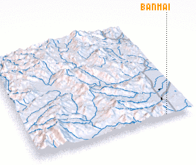 3d view of Ban Mai