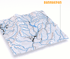 3d view of Ban Mae Pan