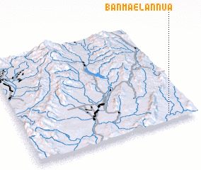 3d view of Ban Mae Lan Nua