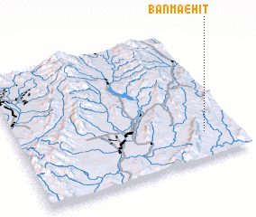 3d view of Ban Mae Hit