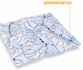 3d view of Amphoe Phayao