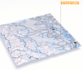 3d view of Ban Pak Sa