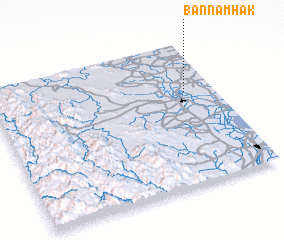 3d view of Ban Nam Hak