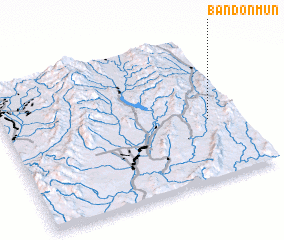 3d view of Ban Don Mun