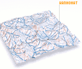 3d view of Wān Hō-hat