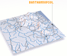 3d view of Ban Thamnop Sol