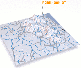 3d view of Ban Khao Kiat