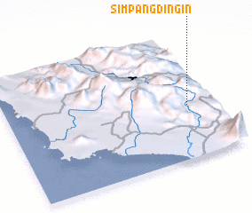 3d view of Simpangdingin