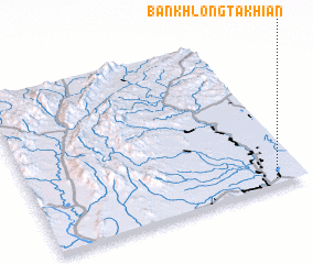 3d view of Ban Khlong Takhian