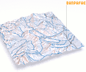 3d view of Ban Pa Fae