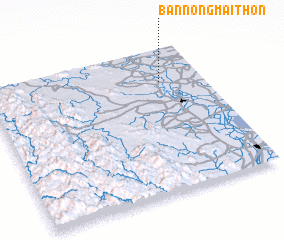 3d view of Ban Nong Mai Thon