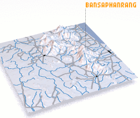 3d view of Ban Saphan Rang