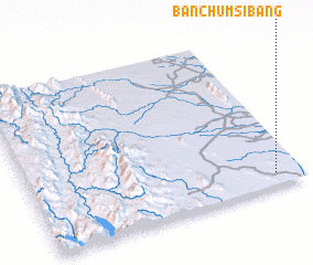 3d view of Ban Chum Si Bang