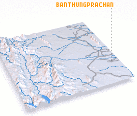 3d view of Ban Thung Prachan