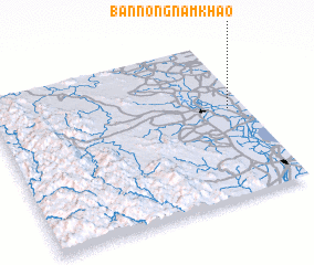 3d view of Ban Nong Nam Khao