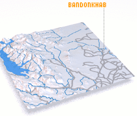 3d view of Ban Don Kha (1)