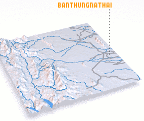 3d view of Ban Thung Na Thai