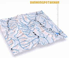 3d view of Ban Hong Po Ta Kham