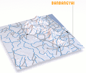 3d view of Ban Bang Yai