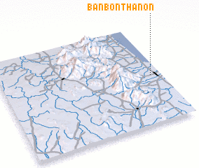 3d view of Ban Bon Thanon