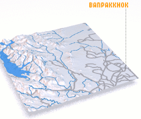 3d view of Ban Pak Khok