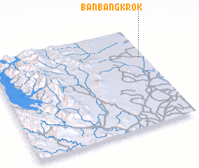 3d view of Ban Bang Krok