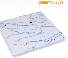 3d view of Chërnyy Klyuch