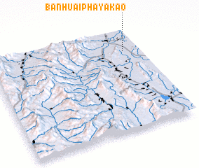 3d view of Ban Huai Phaya Kao