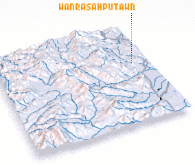 3d view of Wān Ra-sa-hpu-tawn