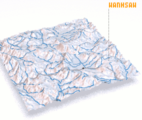 3d view of Wān Hsaw