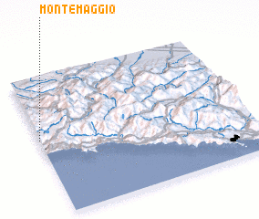 3d view of Montemaggio