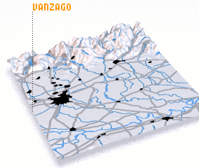 3d view of Vanzago