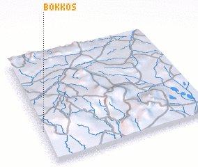 3d view of Bokkos